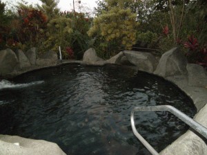 One of the many pools