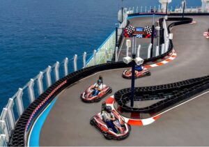 NCL race track at sea booked by KC best Travel Agent